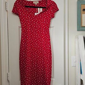 Jessica Simpson Red Dress Size M